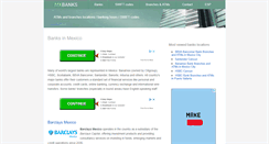 Desktop Screenshot of mxbanks.com